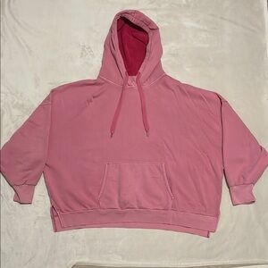 Pink Hoodie Sweatshirt